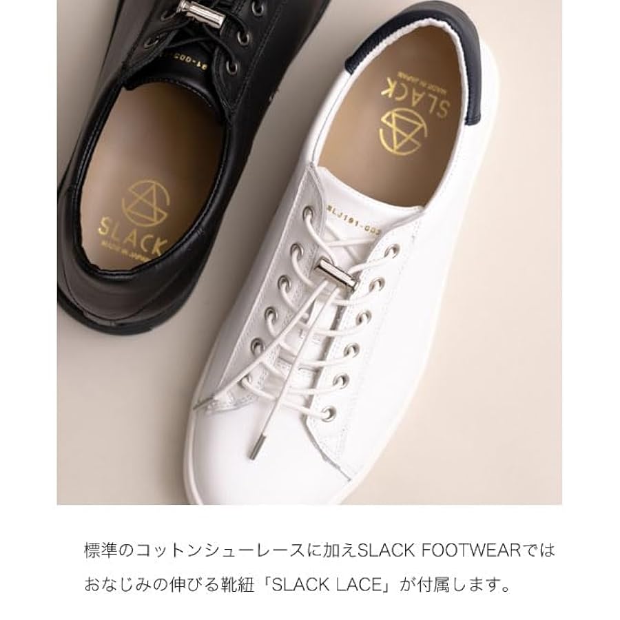 SLACK FOOTWEAR ブラック ローファー２６.５センチ新品未使用保管品 SLACK FOOTWEAR スラック フットウェア エンラップ ファー