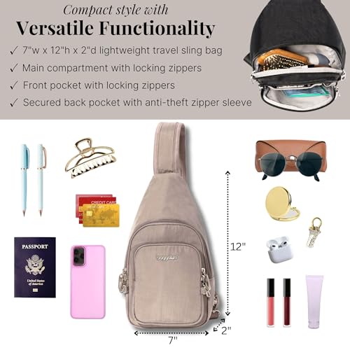 Image of Baggallini Securtex Anti-Theft Daytripper Sling