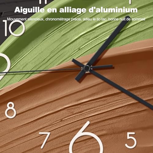 Horloge murale art moderne Ergocar objet design silencieux de qualité - 5