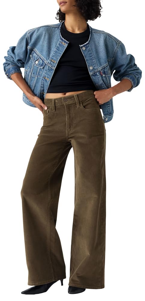 Levi's 728 Hr Wide Leg Canteen