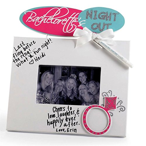 Mud Pie Bachelorette Autograph Frame with Marker