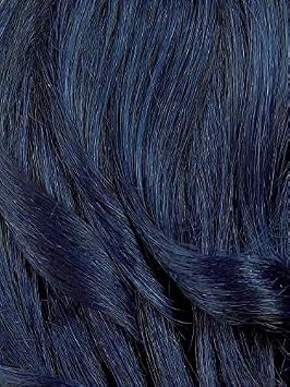 Synthetic Invisible Top Part Lace Front Wig - H-ARI (INDIGO BLUE)
