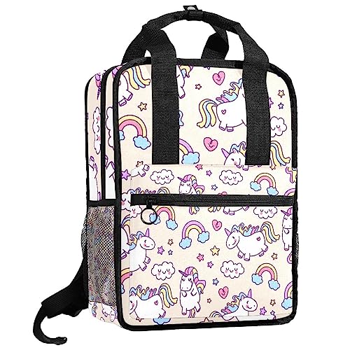 Sac à dos pour garçon idéal pour l'école et sorties à motif licorne