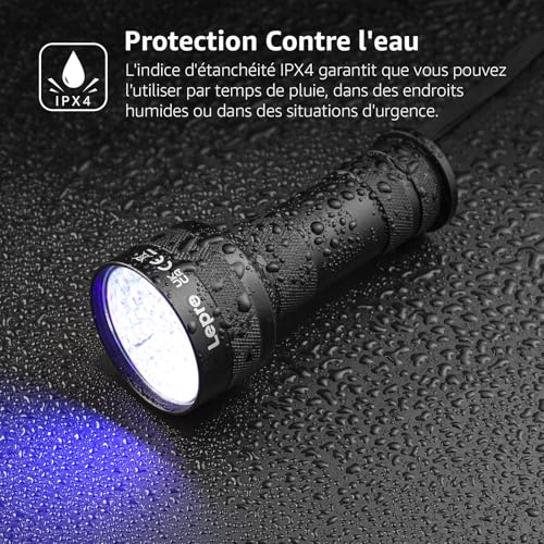 Lepro Lampe UV 395nm Détecteur – vue 6