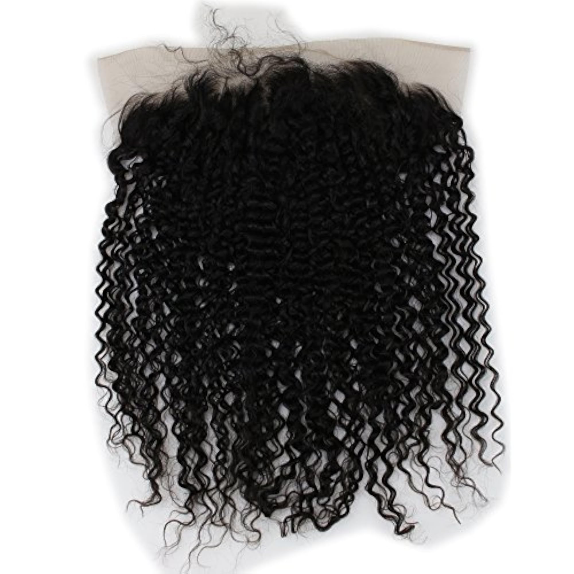 13x6" Lace Frontal Closure Jerry Curl Brazilian Virgin Human Hair