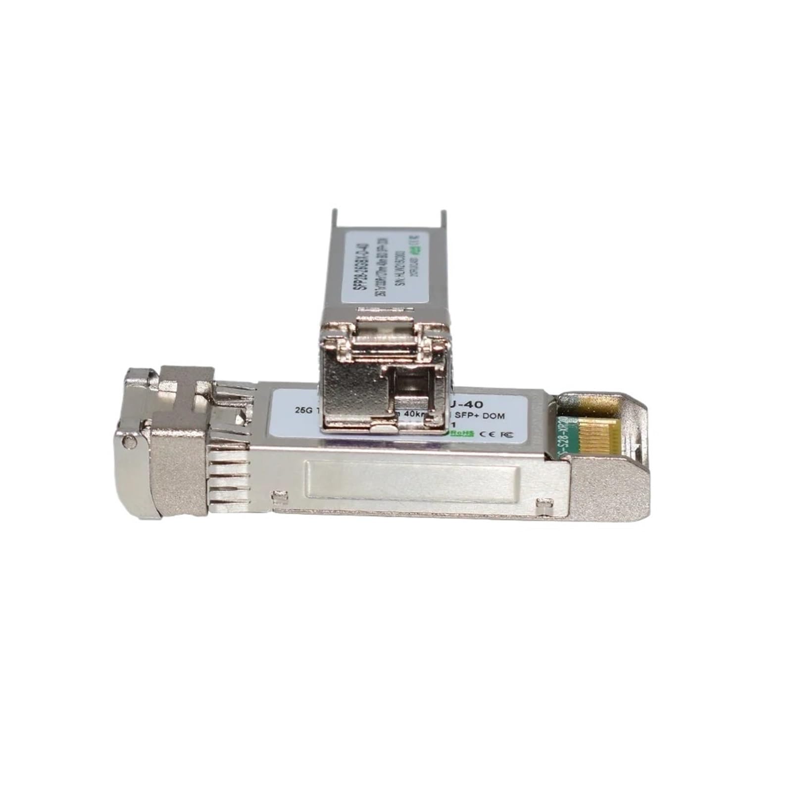 Fibra única 25GBASE-BX para resolver distancia de 40km 3