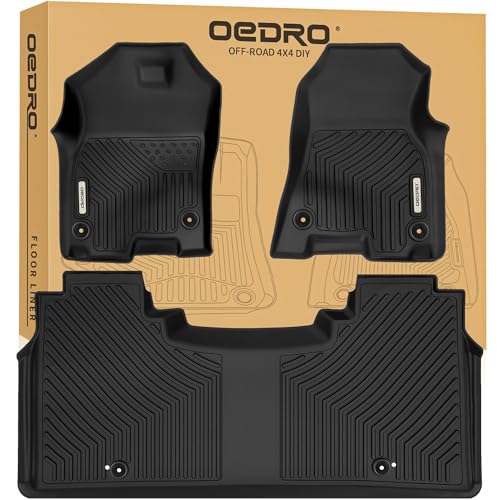 Image of OEDRO Floor Mats Fit for 2019-2024 Dodge Ram 1500 Crew Cab New Body