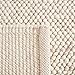 SAFAVIEH Area Rug 8x10 - Natura Collection - Large - Beige & Ivory, Handmade Wool Blend, Textured Design, Ideal for Living Room, Bedroom, Dining Space (NAT425B)