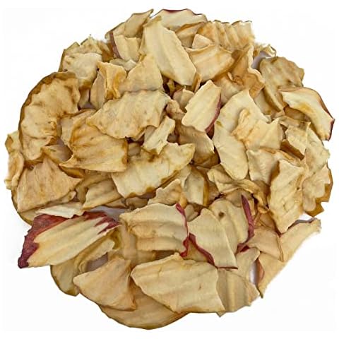 Bunny Bistro Apple Slices | 100% Natural Treat for Rabbits, Guinea Pigs & Small Animals (100g) Cover