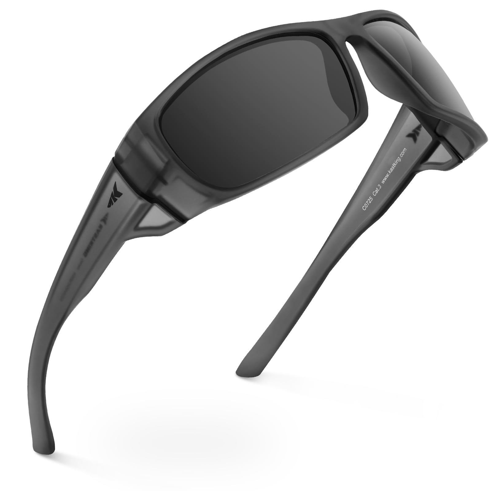 KastKing Gauley Polarized Sunglasses With PuriVex Protective Lens Coating UV 400 and Wrap Design Sport Fishing Sunglasses
