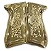 Custom for Beretta 92, 96 - Luxury Gold Plated, Metal Grips with Scrollwork, Includes Matching Screws, Fits Models, 92FS, m9, 92a1, 92 INOX, Custom Design