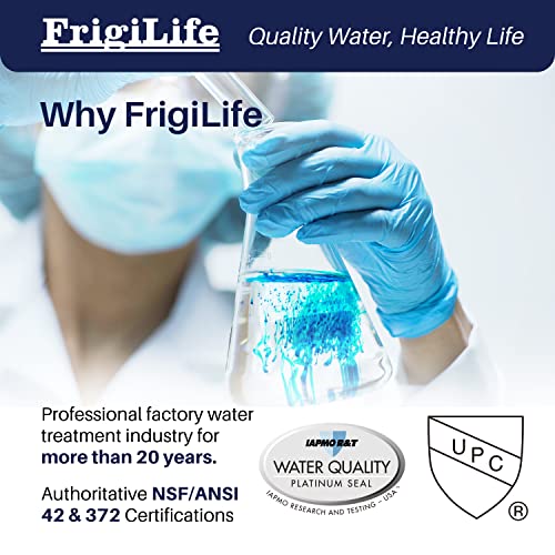 Image of RWF5800A Refrigerator Water Filter Replacement for Frigidaire EPTWFU01 EWF02 Pure Source Ultra II, PureSource Ultra 2, SCWFTCTO, GP006, EPTWFUO1, MR022, JO22, BO022, TH-01, DE022, 1007 2PACK