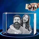 ArtPix 3D Crystal Photo in 3D Personalized Gifts For Father Day With Your Own Photo for Mom Him Her
