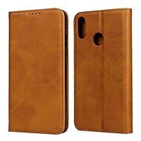 PT Custodia per ASUS ZenFone Max M2 ZB633KL Custodia Flip in Pelle PU + Cover Case in Silicone Fissa Protezione 4