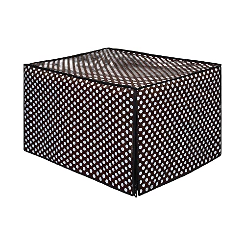 Image of DREAM KING Stylish Design & Printed Microwave Oven Cover Full Closure |waterproof & Dustproof Oven Cover Suitable for All Models - Multicolour SA28