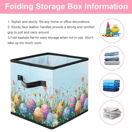 Boîte de rangement linge et paniers pliables pour placards encombrés - 4