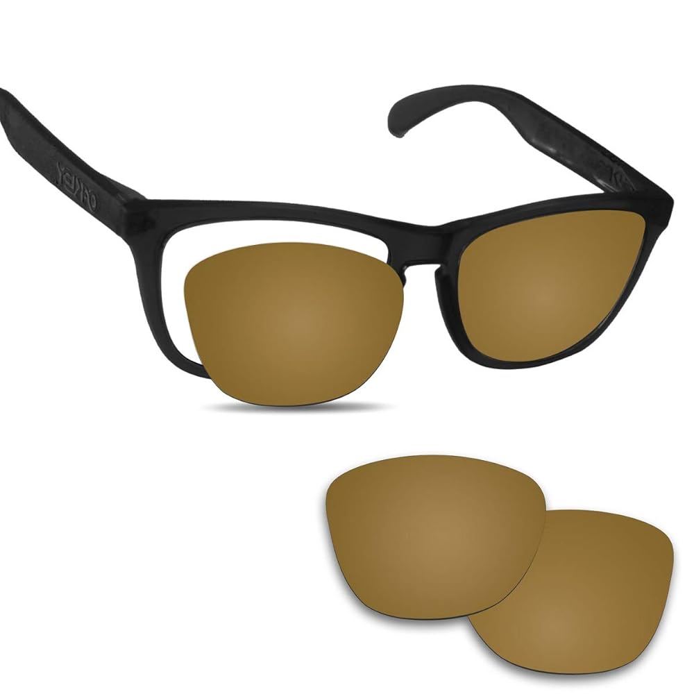 Amazon.co.jp: 剥がれ防止 Oakley Frogskins交換用レンズ
