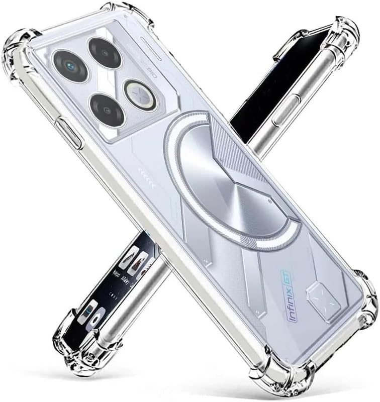 MoreFit Case for Infinix GT 20 Pro, Bumper Transparent Soft Silicon TPU Shockproof Slim Back Cover Case for Infinix GT 20 Pro 5G (B0DBDZRKBN) Amazon Price History, Amazon Price Tracker