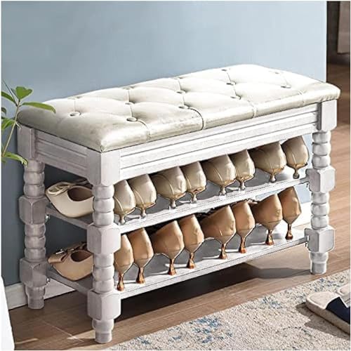Banc à chaussures moderne idéal pour une entrée ordonnée et accueillante - 2