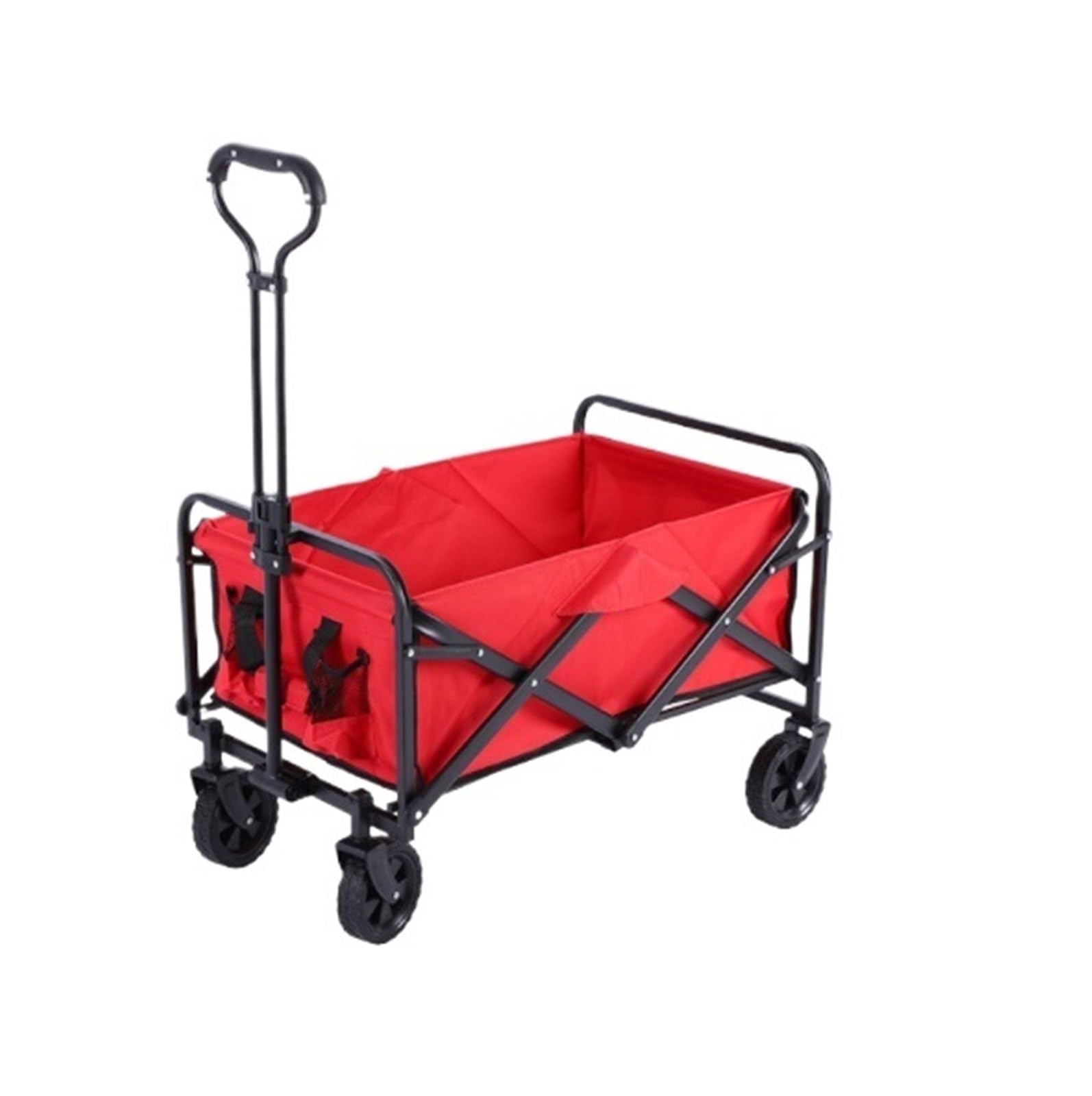 Genérico Carro de Camping Plegable, Carrito portátil para Camping, Carrito Plegable para Playa, jardín, Picnic, Carrito de jardín Plegable Multifuncional: Carrito utilitario Ligero y versátil para el