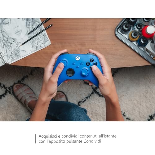 Controller Wireless, Shock Blue - per  One,  Series X|S, Windows 10/11, Android, iOS - Controller - Immagine 5