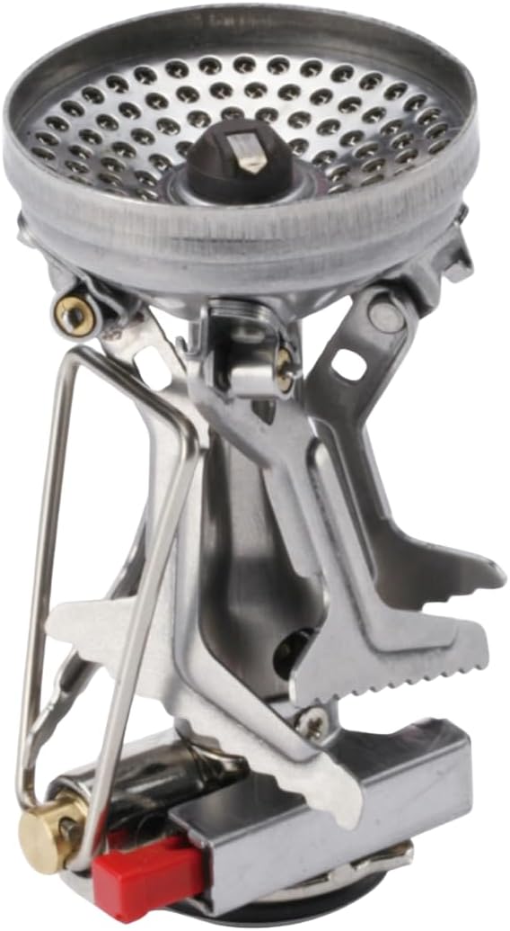 Amicus Stove with or without Igniter Camping Stove - Superior Under Windy Conditions, Shock Resistant, and Low-cost With High-end Performance Stove