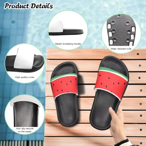 Image of Slides for Boys Girls Quick Drying Kids Slides Sandals Non-Slip