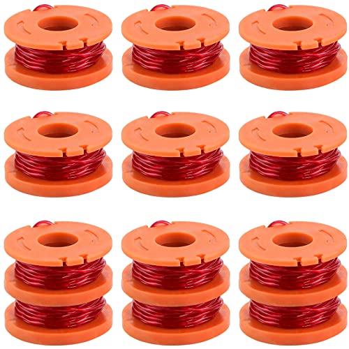 TOMOON 12 Pack WA0010 Trimmer Line Spools-Compatible with W.orx String Trimmer-0.065