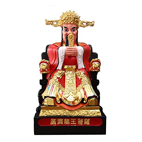 Statue de Bouddha Chanceux Feng Shui avec décoration Dragon de maison