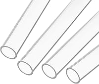 Vista 33 de MECCANIXITY Tubo Redondo Rígido Transparente de Acrílico 6mm (1/4") ID 8mm (5/16") OD 356mm para Lámparas y Linternas, Sistema de Refrigeración por