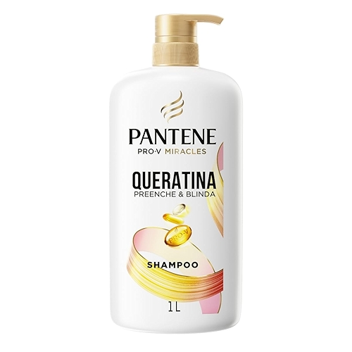 Pantene Pro-V Miracles Shampoo Queratina Preenche e Blinda 1L