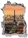 Eifelturm Paris City Stadt Wandtattoo Wandsticker Wandaufkleber E0285 Größe 46 cm x 62 cm