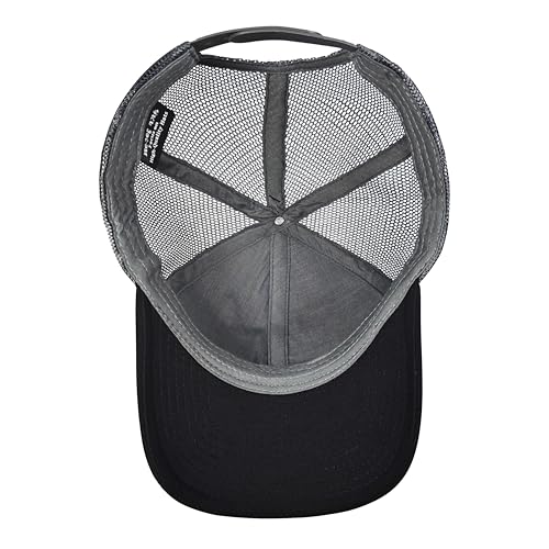 Image of Christian Hats for Men Women,Jesus 3 Nail Cross Hat Christian Religious Gifts for Birthday /Christmas,Black and Silver