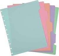 Vista 10 de Talia Discbound Notebook - Dividers (Junior Size, 5tab Pastel)