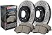 Stoptech 938.49505 Street Axle Pack Drilled & Slotted, Rear