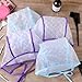 Bewudy 12 Pcs 4 Sets of Highlight Cap with Hooks, Hair Highlighting Caps, Highlight Hair Coloring Frosting Dye Kit for Salon Hair Dyeing Hairdressing (2 Purple + 2 Blue)