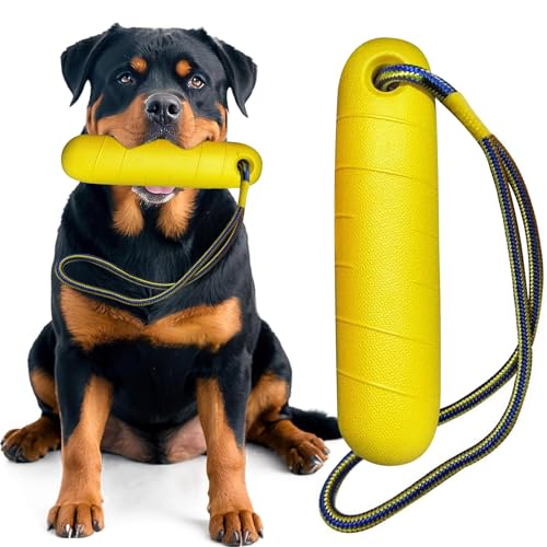 ZeiLaBang Kakadi Hundespielzeug,Schwimm Spielzeug für Hunde,Wasser Interaktives Hundespielzeug,Schwimmender Trainingsstab für Wurf- und Apportierspiele an Land und im Wasser,Für Outdoor geeignet