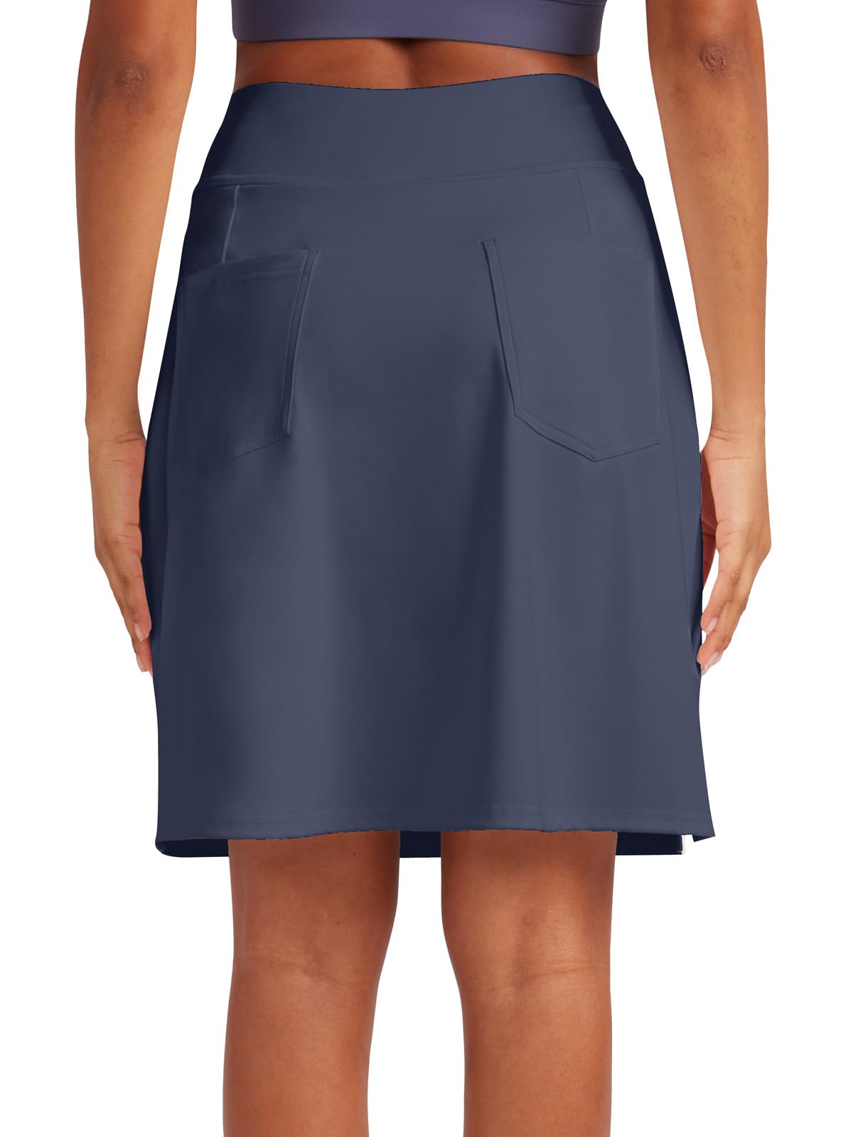 VUTRU Activewear, gonna da tennis da donna, lunghezza al ginocchio, con pantaloncini interni, gonna da tennis da donna, perfetta per sport, golf, tennis