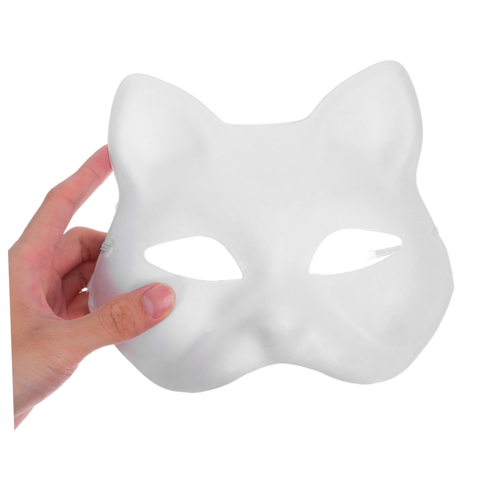 30 Maschere Bianche da Dipingere Maschere Vuote Leggere con per Halloween in Maschera e Decorazioni da Te
