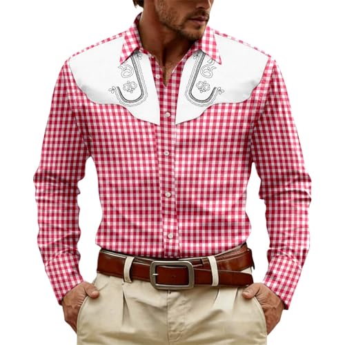 Chemise été homme casual à carreaux boutonnée style décontracté tous jours