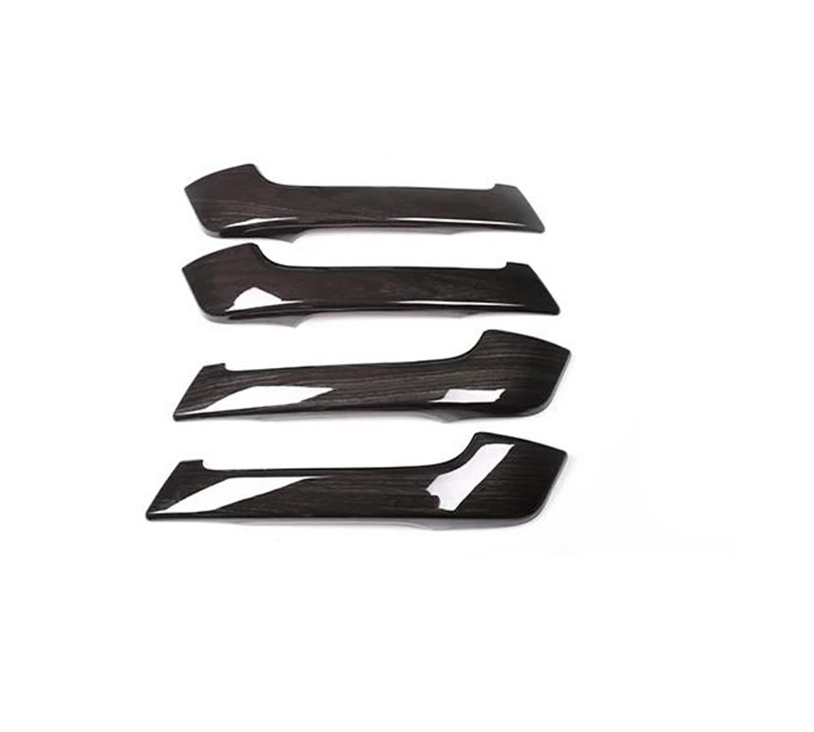 Cpxctzfzub Black Wood Grain For Land Cruiser Prado Fj150 150 2010-2018 Abs Car Interior Door Handle Decoration Cover Trim Accessories Car Interior Mouldings