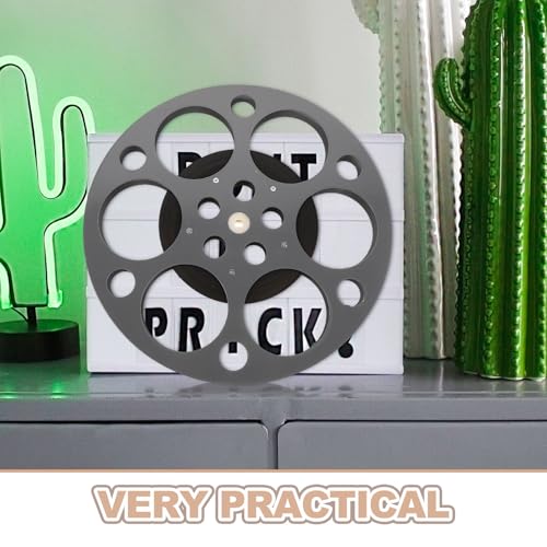 Carretes de Película Vintage de Hierro para Pared sin Obras 3