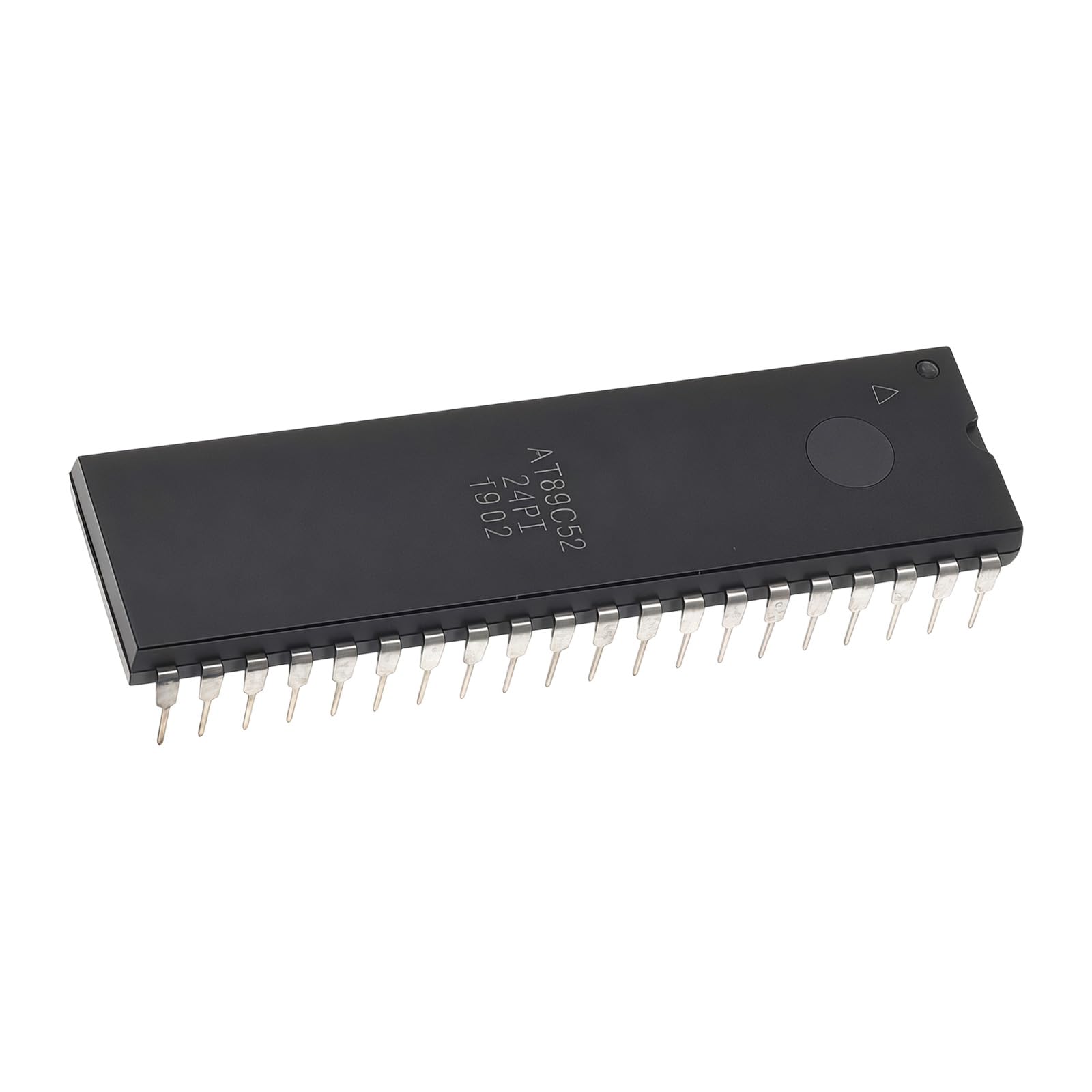 Speed AT89C52 24MHz Microprocessor with DIP40 Case for Electronic Development Projects Prototyping Needs Integrated Structure Manager