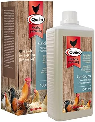Quiko Hobby Farming – Concentrado de Calcio para gallinas 1.000 ml – Vitaminas para gallinas – Accesorios para gallinas