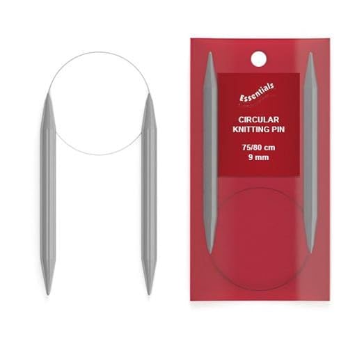 Whitecroft Circular Knitting Needles for Knitting - 9mm / 80cm - Each