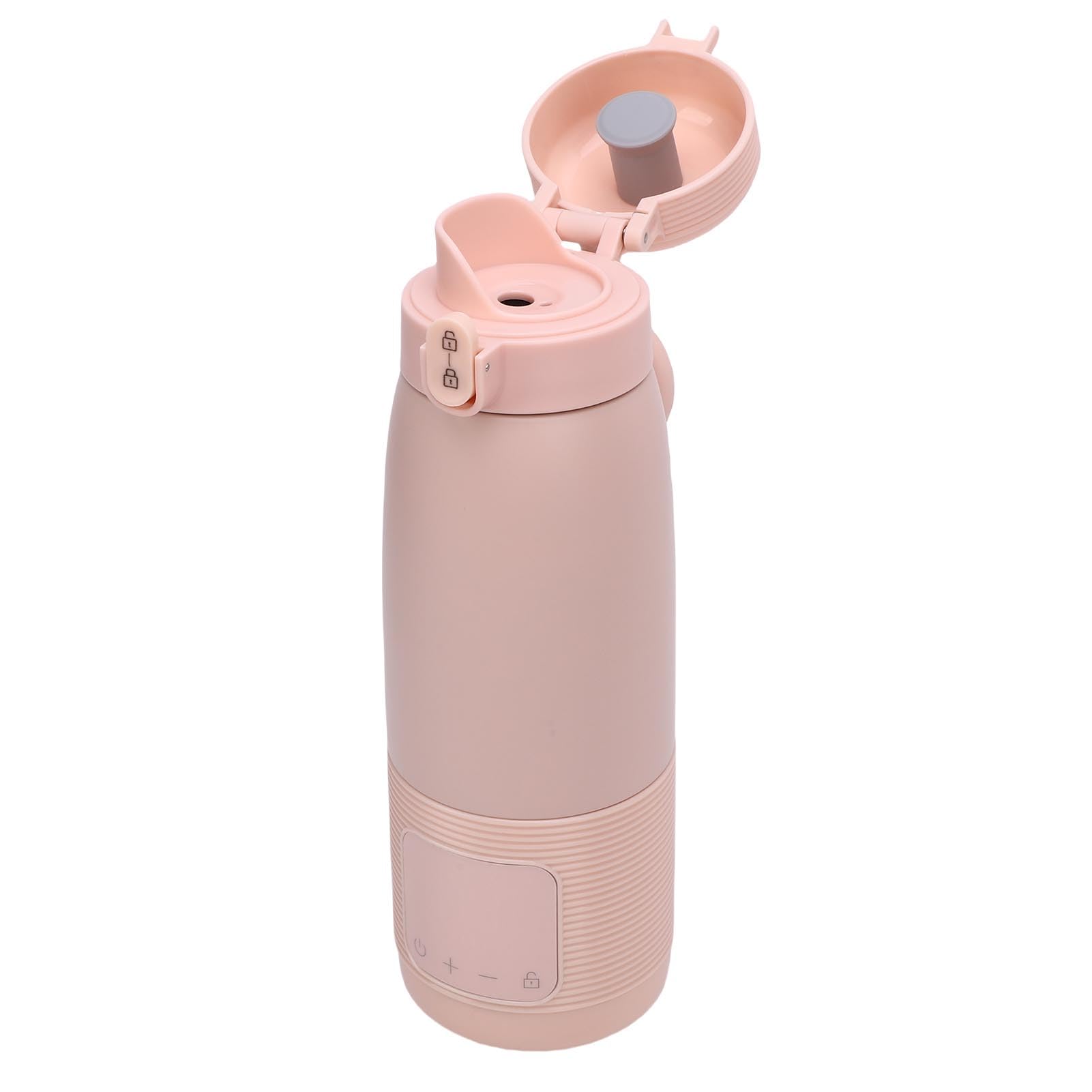 Calentador de Biberones Portátil Recargable |5000 MAh Inalámbrico, Control de Temperatura de 37 °C-55 °C, 500 Ml para Viajes en Automóvil (500 ml 6400 mah)