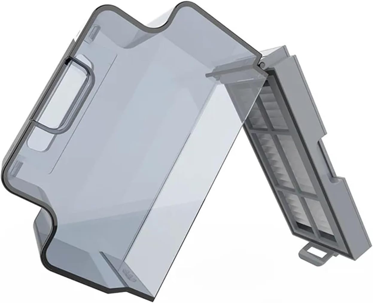 Dustbin (Dust Box) With Filter，Compatible For Lefant，M210/M213/M210B M210Pro，For OKP K2 Series Robot Vacuum Cleaner Replacement Use(M210 M210Pro)