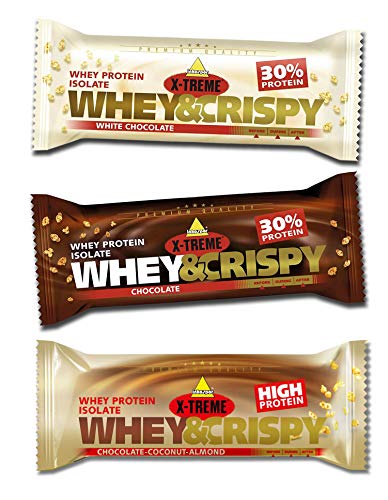 Inko X-Treme Whey & Crispy 24 x 50g Riegel Mix-Box