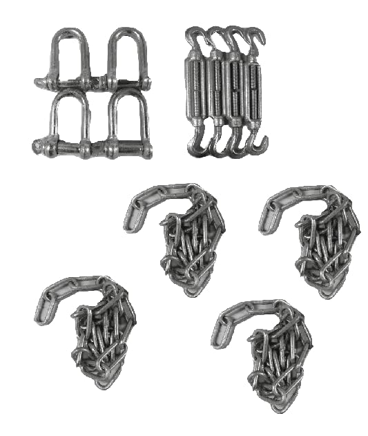 Static Caravan Chain Down Kit (Ground Tether Mobile Home Siting)