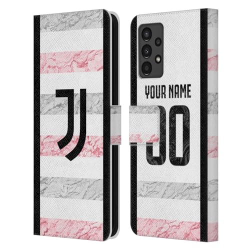 Coque Juventus Galaxy A13 étui en cuir premium texturé finition officielle